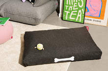 Load image into Gallery viewer, Thunder Grey Fatboy Doggielounge Large Outdoor Dog Bed on a Rug
