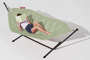 Headdemock Deluxe Hammock (Light Grey Rack)