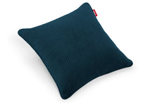 Load image into Gallery viewer, Deep Sea Fatboy Recycled Royal Velvet Square Pillow
