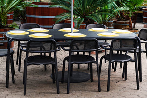 Toni Tablo Table Set + 6 Armchairs