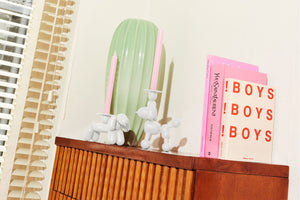 Can-Dolly Candle Holder
