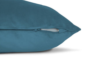 Fatboy Square Recycled Velvet Throw Pillow - Cloud Zipper
