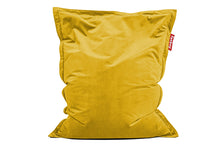 Load image into Gallery viewer, Fatboy Original Slim Recycled Velvet Bean Bag Chair - Gold Honey

