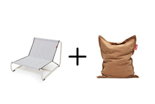 Load image into Gallery viewer, Original Slim  Recycled Cord Beanbag Chair + Beanbase Bundle
