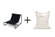 Load image into Gallery viewer, Original Slim  Recycled Cord Beanbag Chair + Beanbase Bundle
