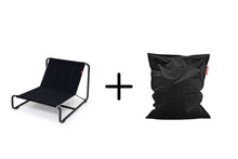 Load image into Gallery viewer, Original Slim Recycled Velvet Beanbag Chair + Beanbase Bundle
