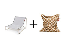 Load image into Gallery viewer, Original Slim Teddy Chess Beanbag + Beanbase Bundle
