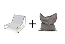 Load image into Gallery viewer, Original Slim Terry Beanbag Chair + Beanbase Bundle

