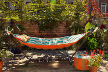 Load image into Gallery viewer, Dusen Dusen Point outdoor blue orange stripes
