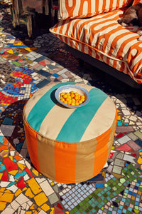 Dusen Dusen Point outdoor blue orange stripes