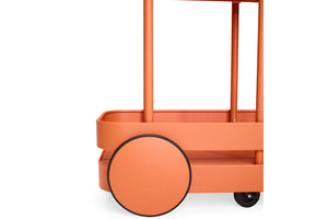 Fatboy Jolly Trolley - Tangerine - Wheel Closeup