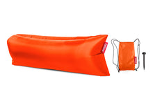 Load image into Gallery viewer, Fatboy Lamzac Version 3.0 Inflatable Lounger - Tulip Orange - What&#39;s Included
