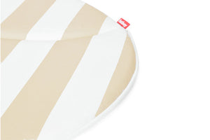Fatboy Netorious Pillow - Stripe Sandy Beige Closeup