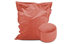 Load image into Gallery viewer, Fatboy Slim Velvet Bean Bag + Point - Rhubarb
