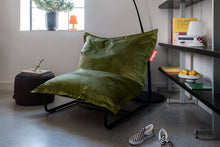Load image into Gallery viewer, Original Slim Recycled Velvet Beanbag Chair + Beanbase Bundle
