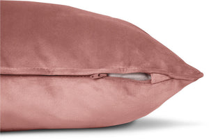 Square Recycled Velvet Accent Pillow