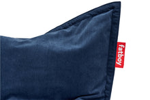 Load image into Gallery viewer, Deep Blue Fatboy Slim Cord Bean Bag - Label
