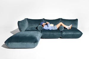 Sumo Corner Sofa Velvet (Recycled)