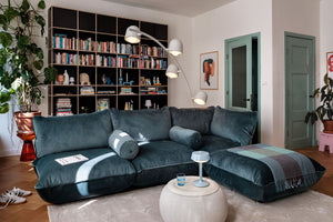 Sumo Hocker Recycled Velvet