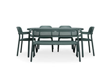 Load image into Gallery viewer, Pine Green Fatboy Toni Tavolo Outdoor Dining Table and Chairs
