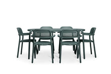 Load image into Gallery viewer, Pine Green Fatboy Toni Tavolo Outdoor Dining Table and Chairs
