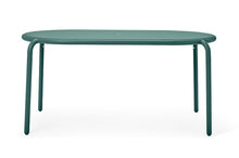 Load image into Gallery viewer, Pine Green Fatboy Toni Tavolo Outdoor Dining Table - Side Angle
