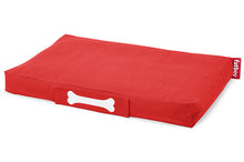 Load image into Gallery viewer, Fatboy Doggielounge Large Stonewashed Dog Bed - Red
