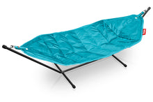 Load image into Gallery viewer, Turquoise Fatboy Headdemock Hammock and Stand
