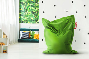 Grass Green Fatboy Junior Bean Bag in a Kids Room