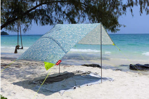 Bali Fatboy Miasun Sun Shade Setup on a Beach
