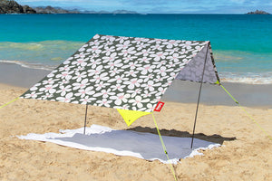 Fatboy Monaco Miasun Sun Shade Setup on the Beach