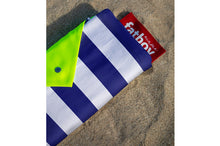 Load image into Gallery viewer, Folded Salin Fatboy Miasun Sun Shade on the Beach
