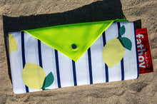 Load image into Gallery viewer, Folded Sicily Fatboy Miasun Sun Shade on the Beach
