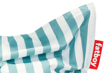 Load image into Gallery viewer, Stripe Azur Fatboy Original Outdoor Bean Bag Tag
