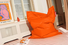 Load image into Gallery viewer, Orange Fatboy Original Bean Bag in a Room
