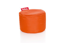 Load image into Gallery viewer, Orange Fatboy Point Ottoman
