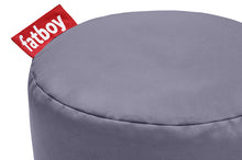 Load image into Gallery viewer, Fatboy Point Stonewashed Pouf - Blue - Label
