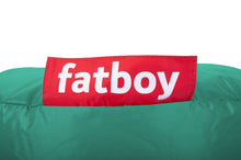 Load image into Gallery viewer, Fatboy Point Ottoman - Turquoise - Label
