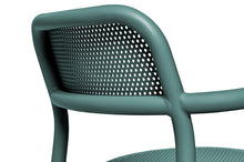 Load image into Gallery viewer, Fatboy Toni Armchair - Pine Green - Back Closeup
