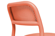 Load image into Gallery viewer, Tangerine Fatboy Toni Chair Back Closeup
