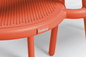 Tangerine Fatboy Toni Chair Label