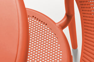Tangerine Fatboy Toni Chair Seat Detail
