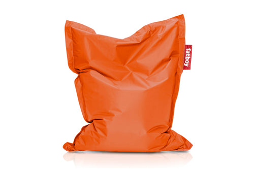 Orange Fatboy Slim Bean Bag