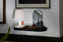 Load image into Gallery viewer, Anthracite Fatboy Edison the Petit Residence Mounted on Wall with Lamp
