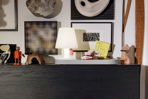 Light Grey Edison Residence on a Dresser