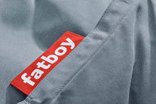 Load image into Gallery viewer, Storm Blue Fatboy Original Slim Outdoor Bean Bag Label
