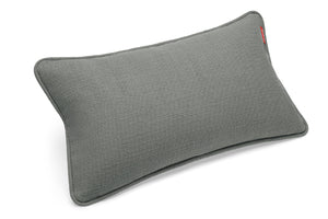 Fatboy Puff Weave Pillow - Mouse Grey Angled