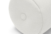 Load image into Gallery viewer, Fatboy Puff Weave Rolster Pillow - Button Closeup
