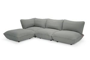 Fatboy Sumo Corner Sofa - Mouse Grey Angle