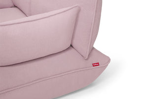 Fatboy Sumo Loveseat - Bubble Pink Closeup 1